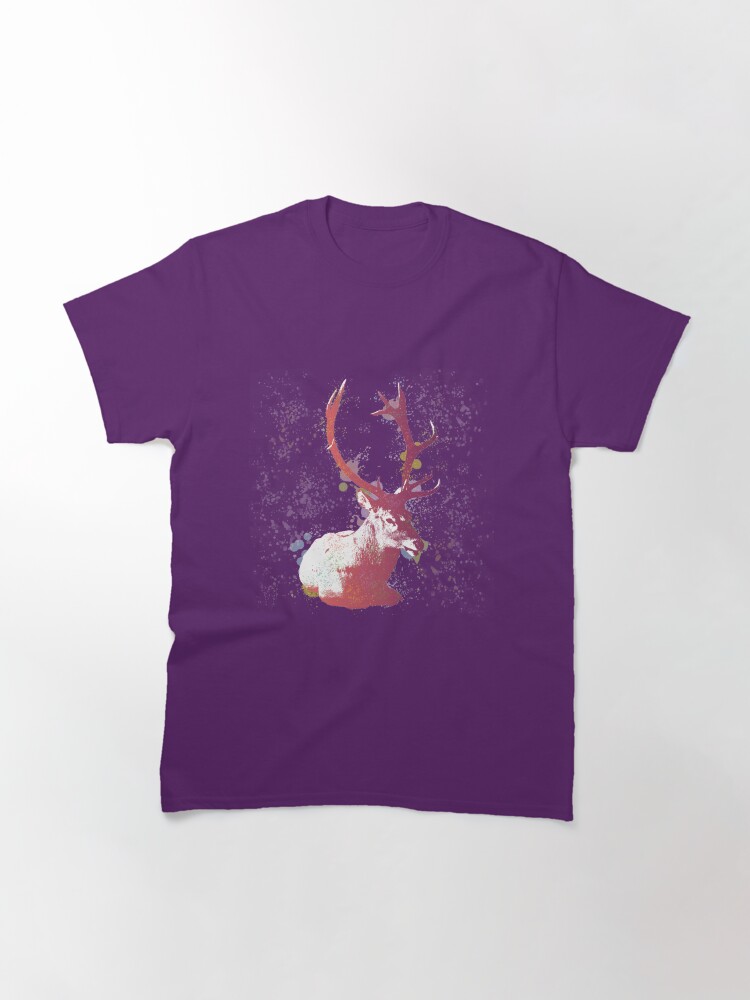 Thumbnail 3 of 7, Classic T-Shirt, Hello Deer designed and sold by SiobhanFraser.