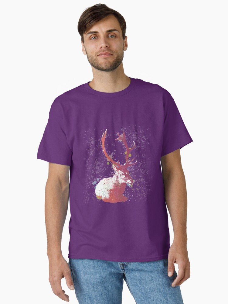 Thumbnail 1 of 7, Classic T-Shirt, Hello Deer designed and sold by SiobhanFraser.