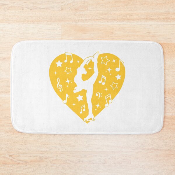 Item preview, Figure Skater With Gold Heart designed and sold by TripleTriple.