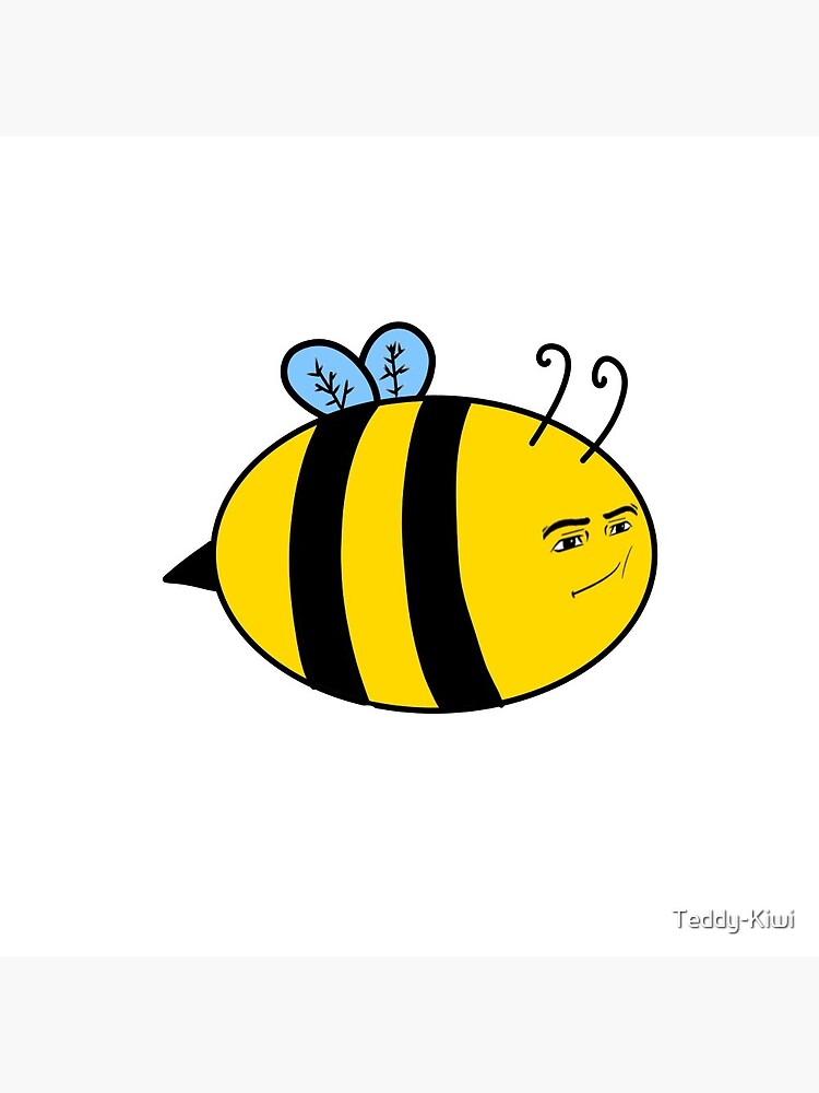 Bee Man Sticker for Sale by Teddy-Kiwi