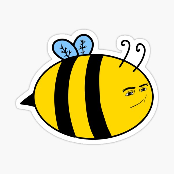 Bee Man Sticker for Sale by Teddy-Kiwi