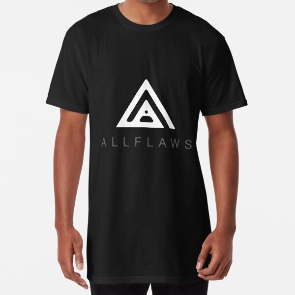 ALLFLAWS logo black Long T-Shirt
