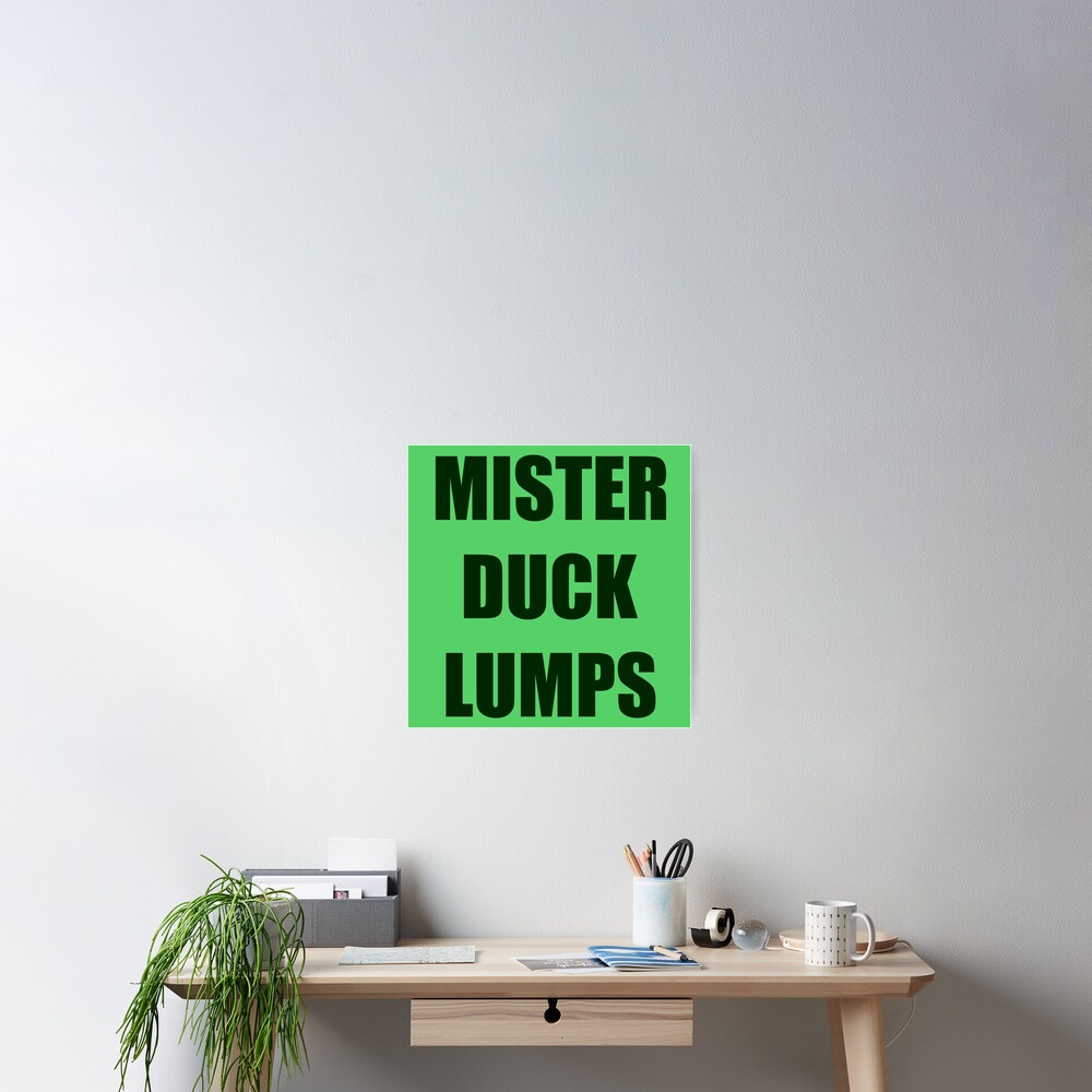 mister duck lumps shirt