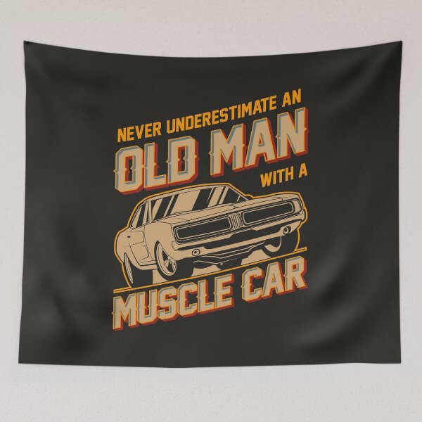 Item preview, Never Underestimate an Old Man (Dark Ver) #3 designed and sold by rmrc28.