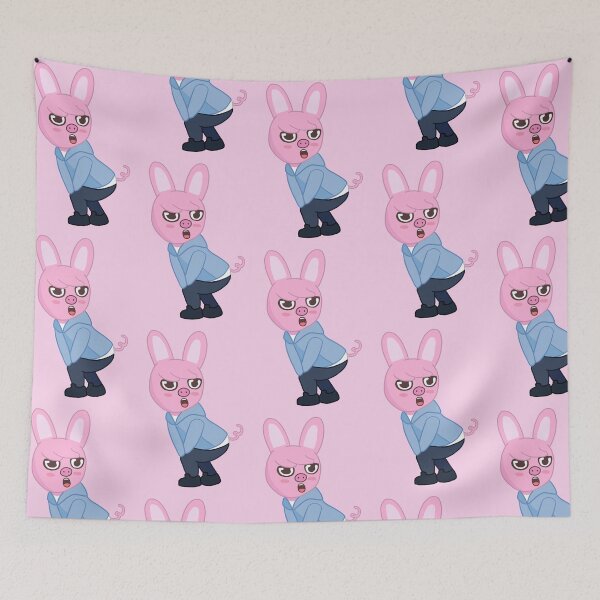 Item preview, STRAY KIDS (SKZOO) Dwaekki Butt Meme  designed and sold by LilMissRandom17.
