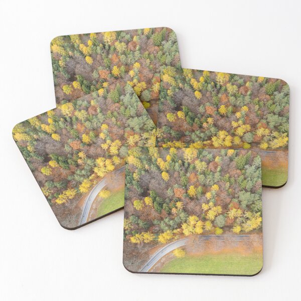 Item preview, Autumn trees from the top designed and sold by pietrofoto.
