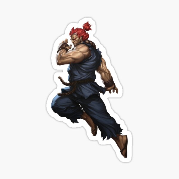 Illustration + digital enhancement Akuma Ryu Ken | Street Fighter III: 3rd  Strike | Capcom