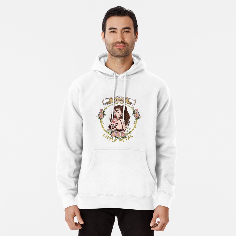 Delicate Little Petal Mascot Large  Pullover Hoodie