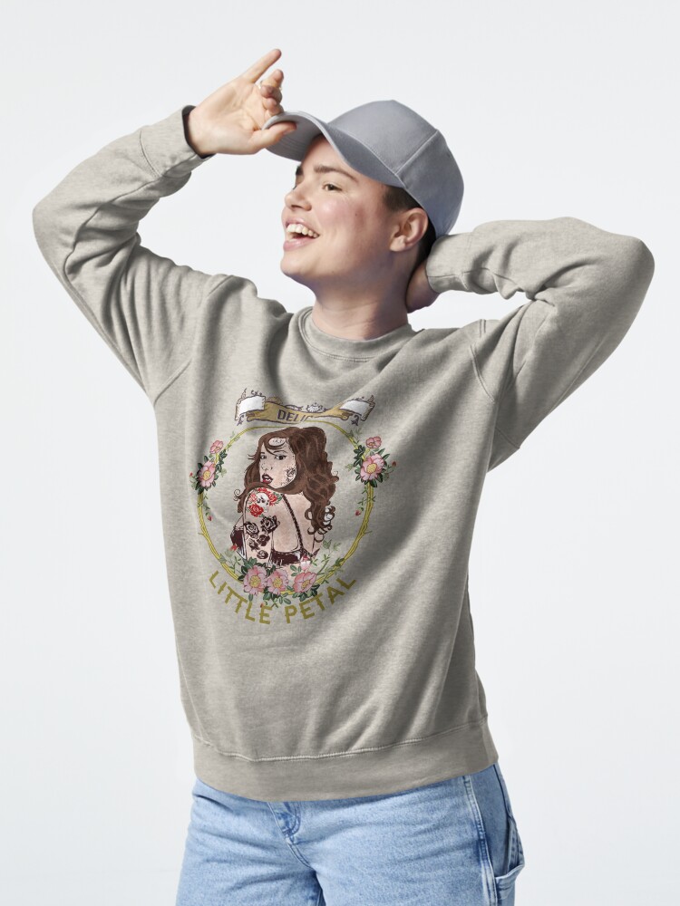 Thumbnail 5 of 7, Pullover Sweatshirt, Delicate Little Petal Mascot Large designed and sold by DelicateMerch.