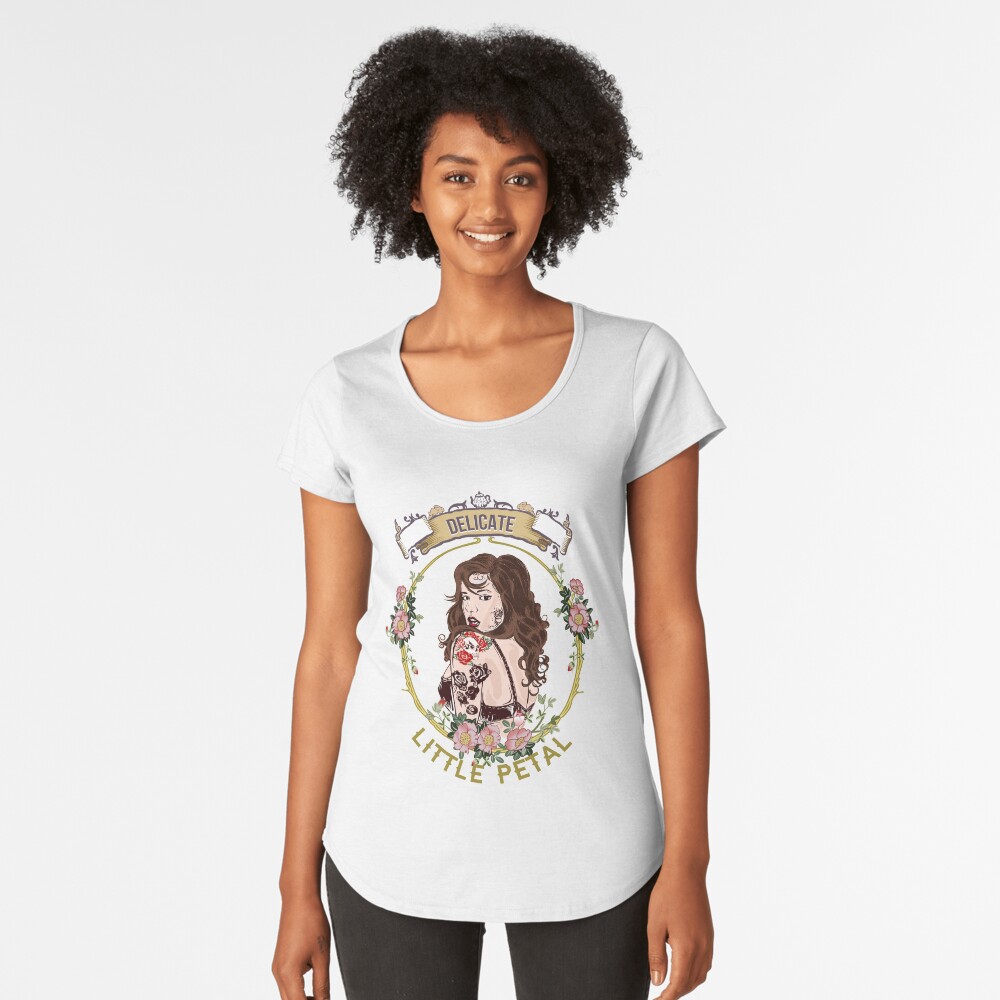 Item preview, Premium Scoop T-Shirt designed and sold by DelicateMerch.