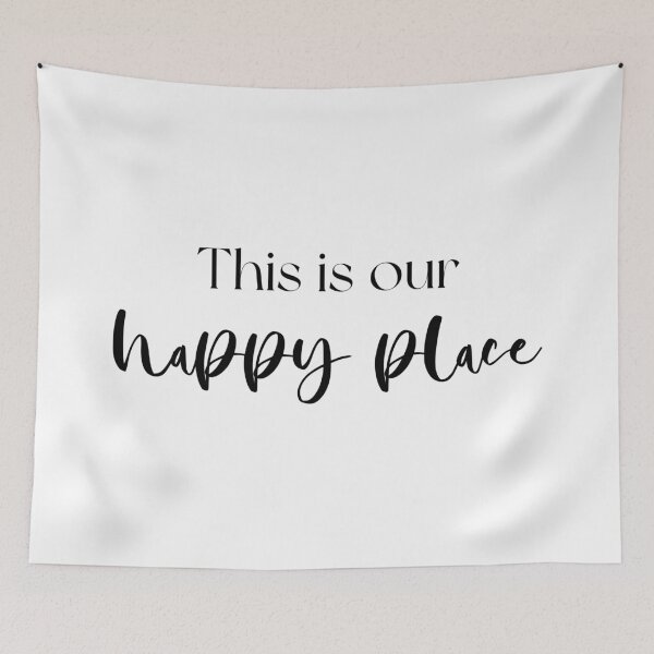 Item preview, This Is Our Happy Place designed and sold by GirlGangPrints.