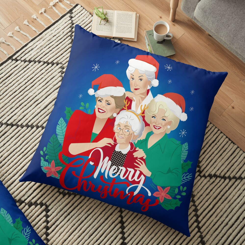 Christmas girls! Floor Pillow