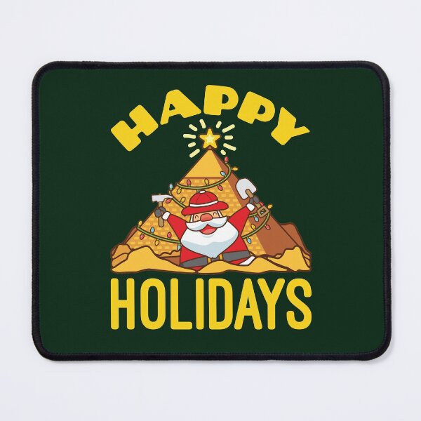 Item preview, Christmas Archaeology Santa Archaeologist Pyramid designed and sold by jaygo.