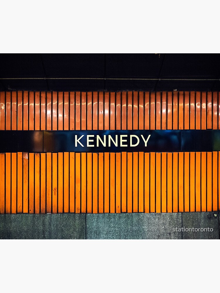 Kennedy Toronto Subway Station Sign by stationtoronto