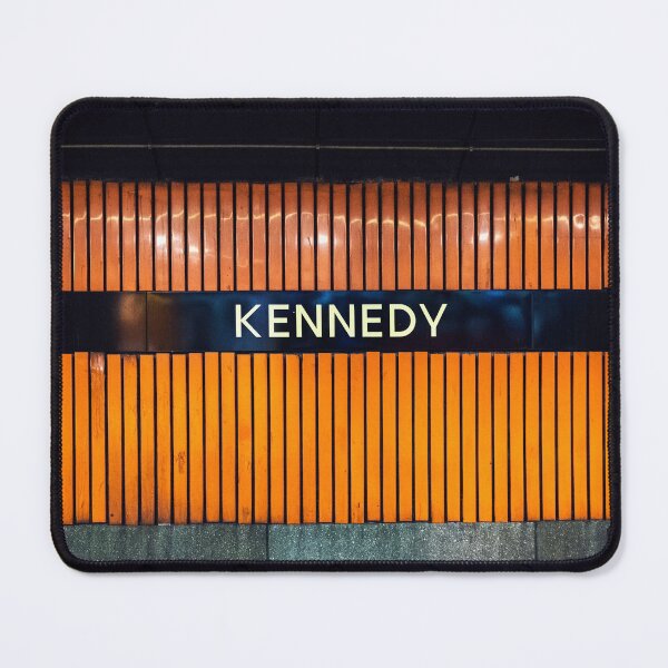 Kennedy Toronto Subway Station Sign Mouse Pad