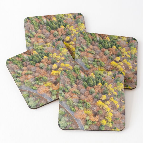 Item preview, Autumn trees from the top designed and sold by pietrofoto.