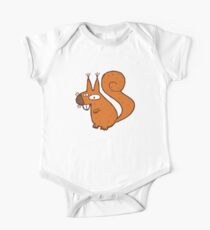 Cute cartoon squirrel One Piece - Short Sleeve