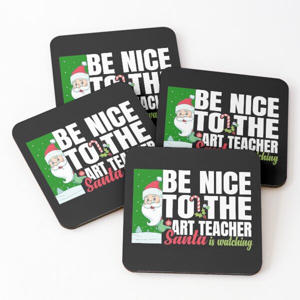Item preview, Fun Santa Is Watching Christmas Joke Be Nice to the Teacher designed and sold by DsignTByMason.