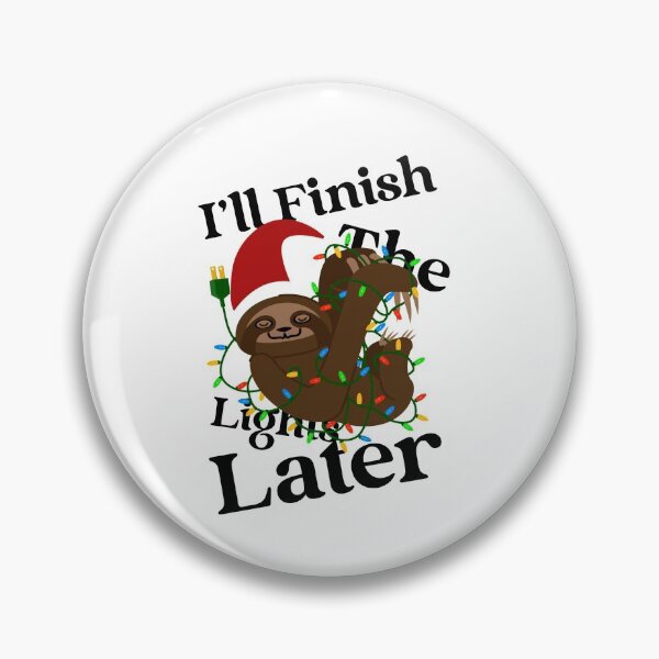 Item preview, Sloth Christmas Tree Lights Funny Xmas designed and sold by jonrdesign.