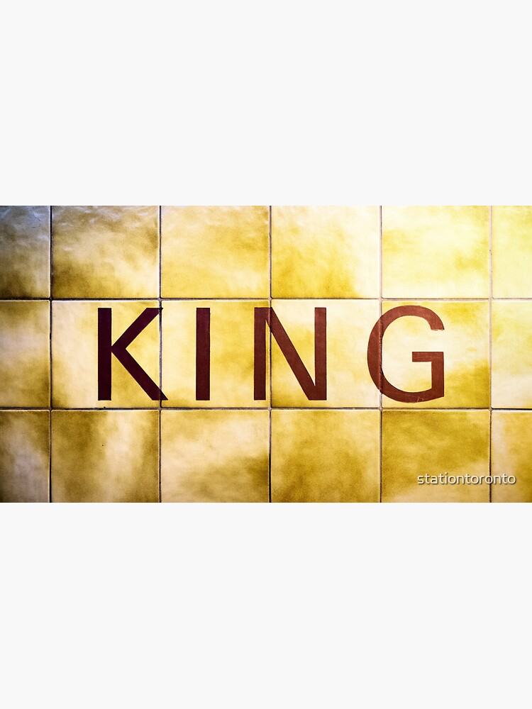 King Toronto Subway Station by stationtoronto