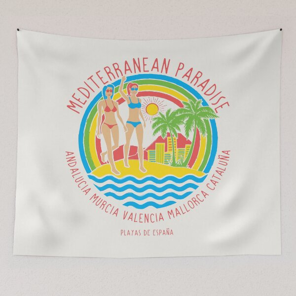 Item preview, Mediterranean Paradise in Spain designed and sold by Lidra Zehcnas.
