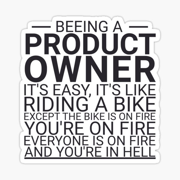Item preview, "Product Owner Bike | "Scrum Master"" designed and sold by MPSX-Designs.