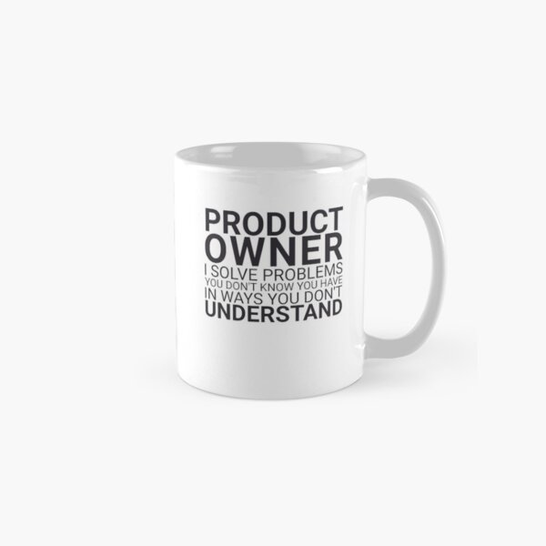 Item preview, "Product Owner Problem | "Scrum Master"" designed and sold by MPSX-Designs.