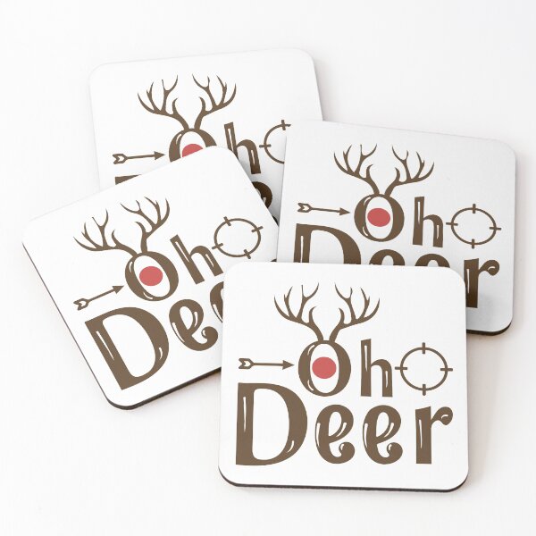 Item preview, Oh Deer Funny Deer Hunting Hunter Christmas designed and sold by Gifty Rifty.