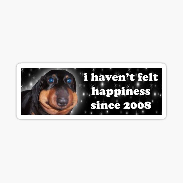 Aperçu de l'œuvre chien pas content autocollant créée et vendue par xxGOO-SHOPxx.
