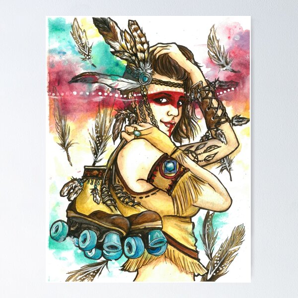 Item preview, Derby Girl designed and sold by kattertotts.