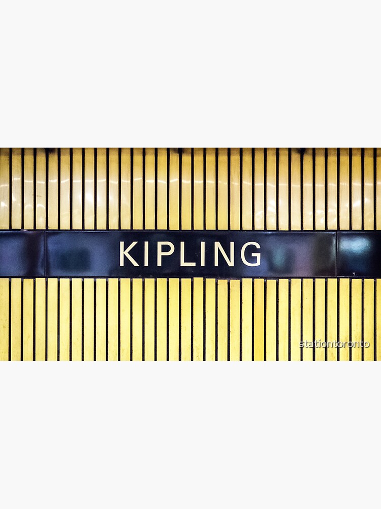 Kipling Toronto Subway Station Sign by stationtoronto