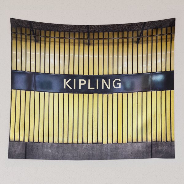 Item preview, Kipling Toronto Subway Station Sign designed and sold by stationtoronto.