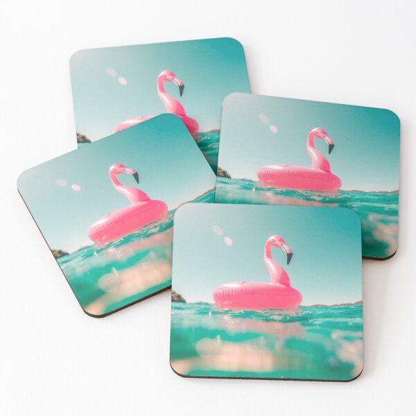 Item preview, Flamingo by the sea designed and sold by EgoRoot.