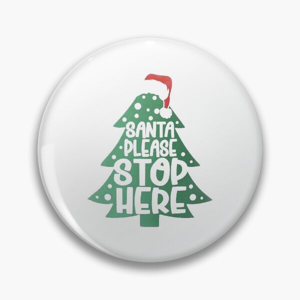 Item preview, Christmas Santa Please Stop Here designed and sold by Jorden-Trend.