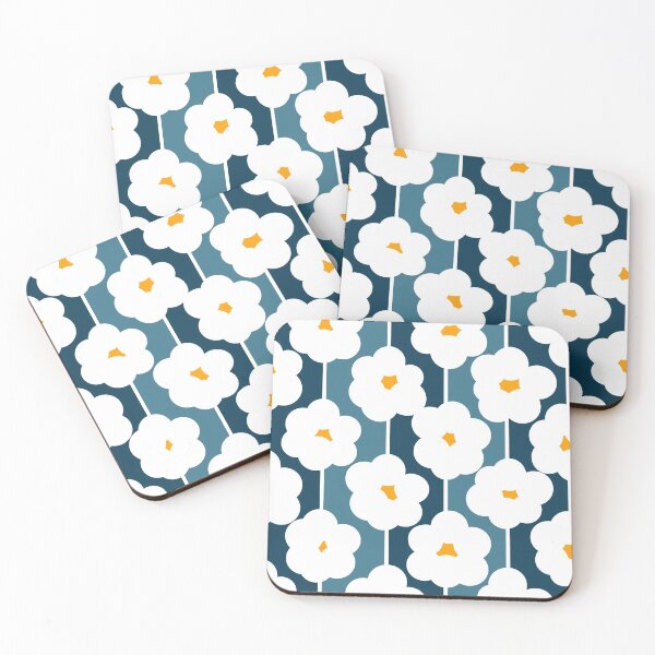 Item preview, Joyful Abstract Floral Daisies Pattern  designed and sold by Deutschic.
