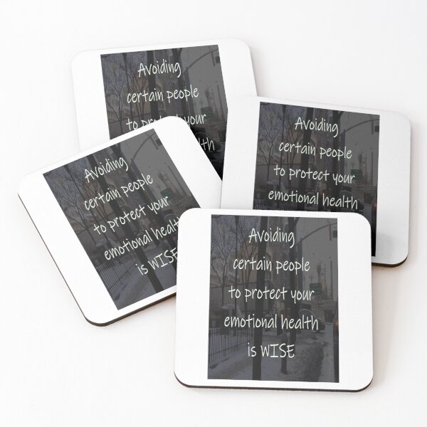 Item preview, AVOIDING CERTAIN PEOPLE TO PROTECT YOUR EMOTIONAL HEALTH designed and sold by CUTESTUFFnow.