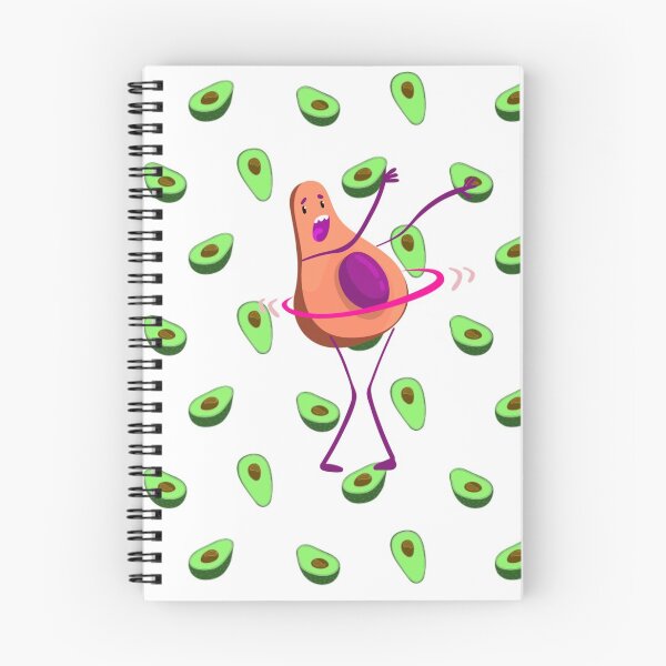 Item preview, Hooping Avocado, Hoopy Cardio, Scared Avocado designed and sold by Naked-Alien.