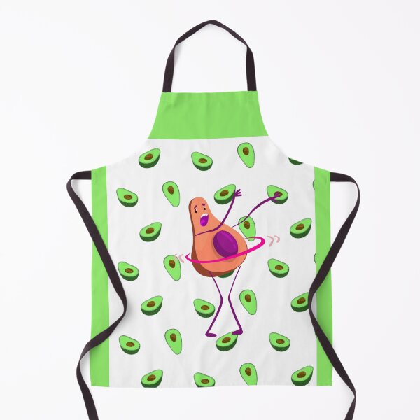 Item preview, Hooping Avocado, Hoopy Cardio, Scared Avocado designed and sold by Naked-Alien.