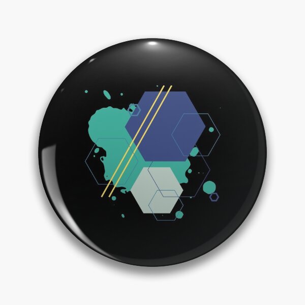 Item preview, Geomatric blue designed and sold by kyds.