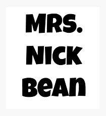 Mrs. Nick Bean Photographic Print