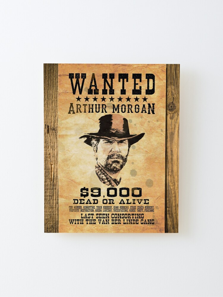 Arthur Morgan RDR2 Mounted Print for Sale by rdrmaniac