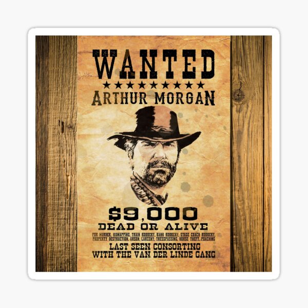 Arthur Morgan Stickers for Sale