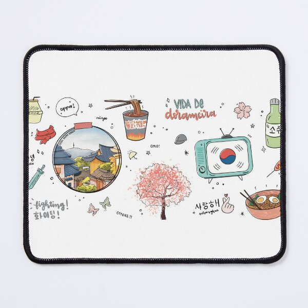 Item preview, Kdrama dorama Korean drama k-drama soju Korea cherry blossom designed and sold by larisdesigns.