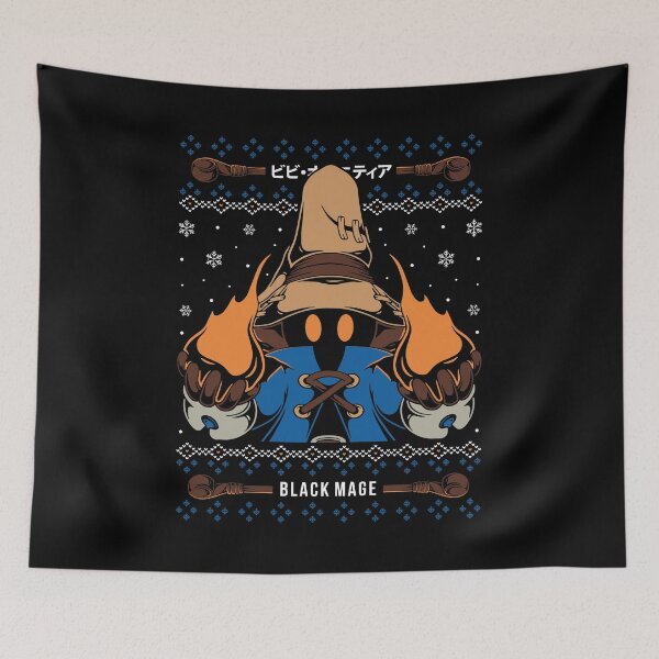 Item preview, Vivi Ornitier Black Mage Christmas designed and sold by AlundrART.