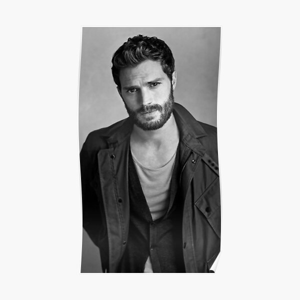 Jamie Dornan Illustration Fun art Poster