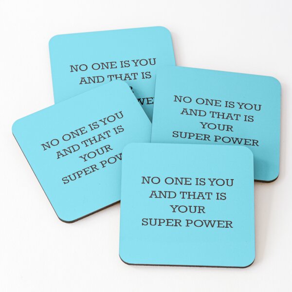 Item preview, No One Is You And That Is Your Super Power designed and sold by Polla-Shirt.