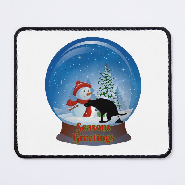 Item preview, Pooping Seasons Greetings Dog  designed and sold by Willyboy16.