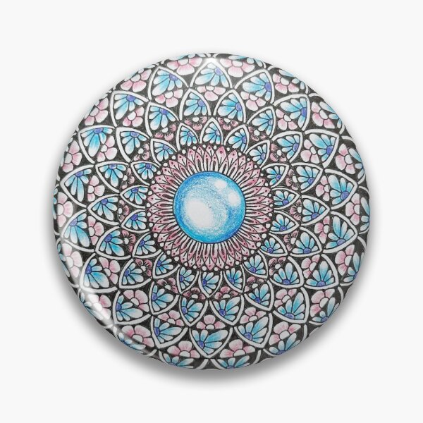 Item preview, Blue Gem Mandala designed and sold by Rohini  Ramesh.
