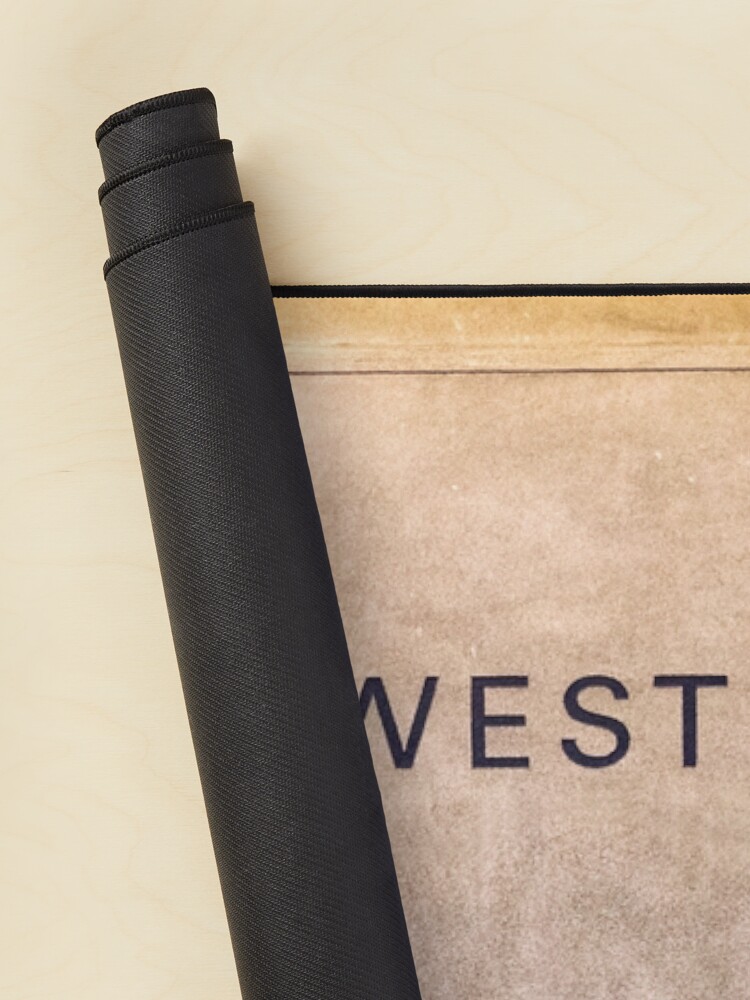 Alternate view of Lawrence West Toronto Subway Station Sign Mouse Pad