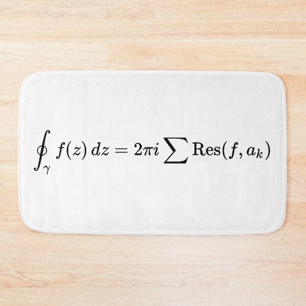 Item preview, residue theorem of complex analysis, caclulus and science designed and sold by NoetherSym.